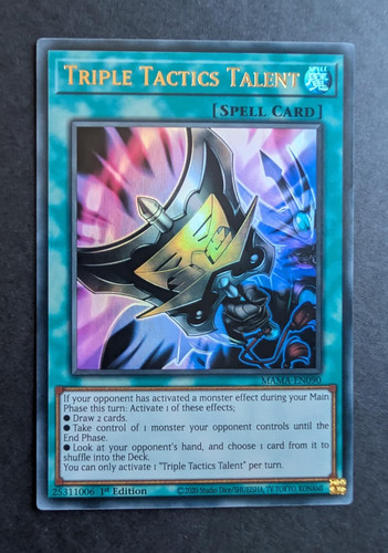 Yugioh triple tactics talent - triple,