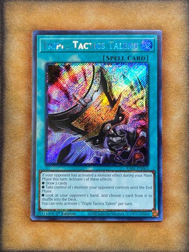 Yugioh tripla tattica talento - yugioh,