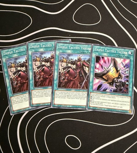 3x triple tactics - yu-gi-oh!,
