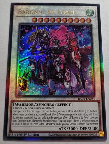 Yugioh baronne fleur - baronne, de